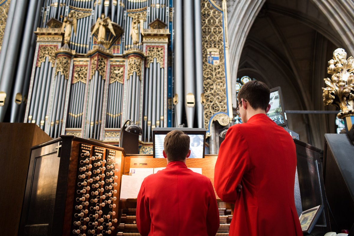 Could you be our next Organ Scholar? We’re currently inviting applications from current or recent graduates for the 2020-21 scholarship. Closing date Wednesday 8 July. Find out more here bit.ly/3fVO1Pp #OrganScholar