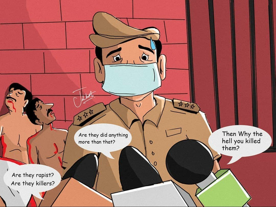TrendsDmk's tweet photo. We all respect Police for their services and profession in many cases. 

But this incident brought many thoughts nothing but Fear of Injustice and Faithlessness on the Police.

This is not a wake-up call but an alarm that has been ringing for years.

#JusticeForJeyarajAndFenix https://t.co/uzXEM8w61w