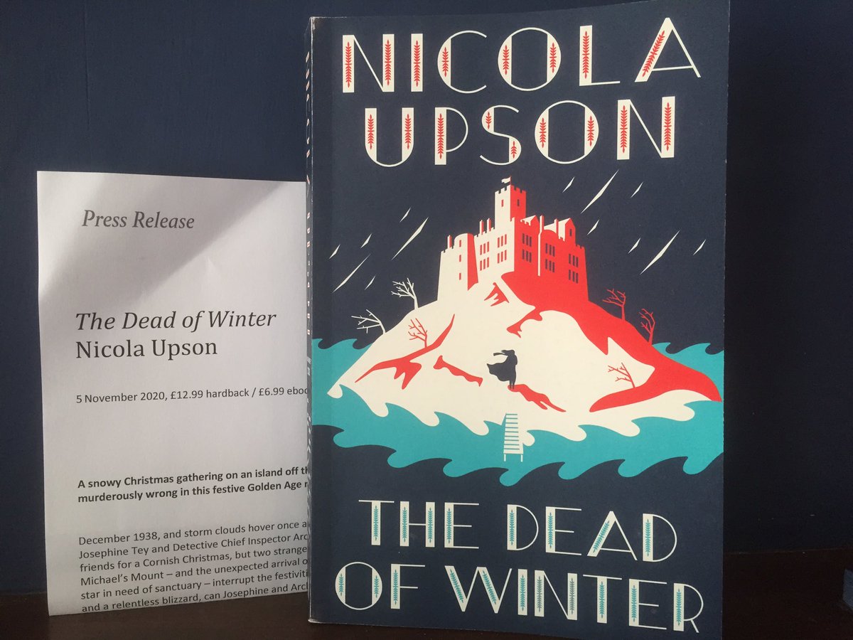 It would be hard to imagine a less seasonal arrival in the post this week, but it’s a very welcome one. Out 5 November @FaberBooks.