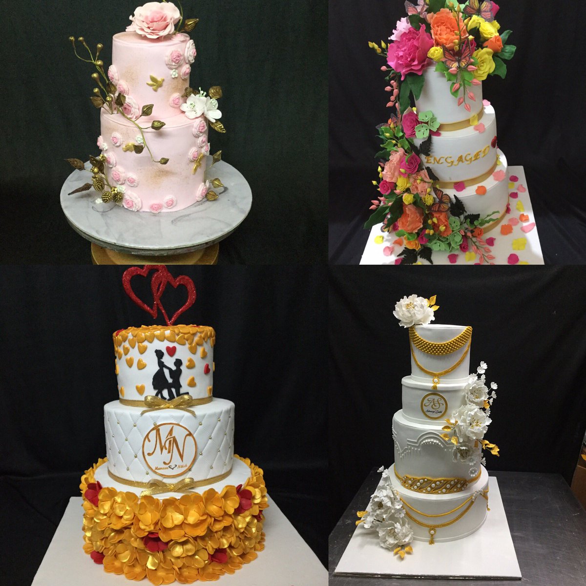 mirasdialacake's tweet photo. Dreamy &amp; delicious #Weddingcake decorated with flowers which signify beauty, fortune, fragrence &amp; happiness in new life.

#weddingcake #customizedcakes #designerweddingcakes #bangaloreweddingcakes #bangalore #bangalorecakes #weddinganniversary #weddingplannersbangalore https://t.co/yi5MODhEen