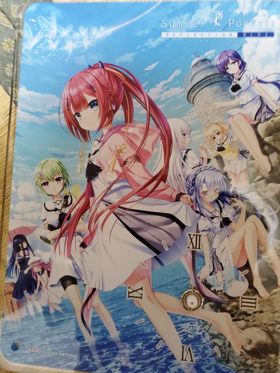 かおん O Bakaなドラマー Summer Pockets Reflection Blue 豪華版 初回限定版 買いました そして更にこれも買った サマポケ無印でもairに迫るくらいの名作だったんですがルートの追加でkey史上最高のものがプレイできるのかな と思ってます