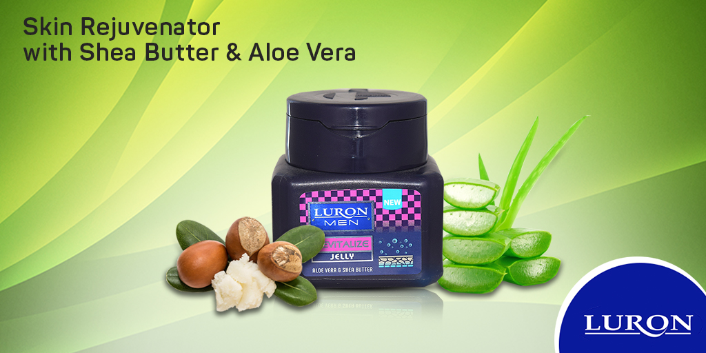 LuronOfficial's tweet photo. Luron Revitalize Jelly is made from the finest ingredients and enriched with Aloe Vera and Shea Butter to help revitalize, protect and moisturize resilient skin.

#Luronmen #LuronRevitalizeLotion #Moisturizer #Menskincare #Kenya https://t.co/0qAfv5eLF4