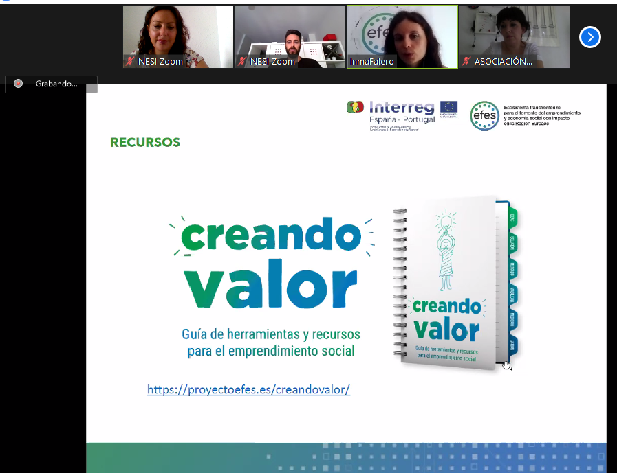 nesiforum's tweet photo. 𝐇𝐢𝐫𝐢𝐧𝐠 𝐒𝐞𝐬𝐬𝐢𝐨𝐧 #Extremadura "Empresas con Propósito".
#ProyectoEFES presenta la guía de herramientas y recursos “Creando Valor" ¡Súper interesante! Extremadura tiene mucho que aportar en emprendimiento e innovación social 👏🔝🙌
👉https://t.co/vupJbXmdqD https://t.co/vWkZ5vFwxI