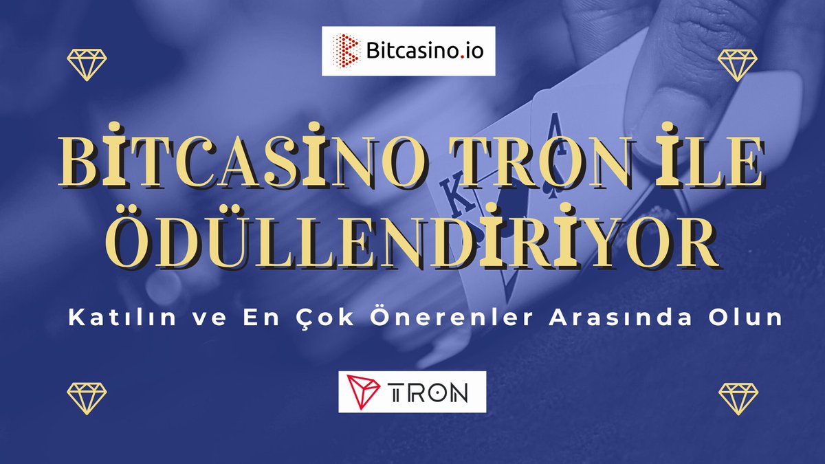 📣Büyük TRON Ödülleri için Bitcasino Tavsiye Kampanyasına Katılın‼️ 

👉bit.ly/2zI67F0

💸 Ödül: 6000'e kadar TRX !

📍 Bitcasino'ya kaydolun
📍 Twitter'da takip edin
📍 Takip et + Beğen + pinlenmiş gönderiyi Retweetle 
📍 Bilgilerini gir

#bitcasino #ödülbotu #tavsiye