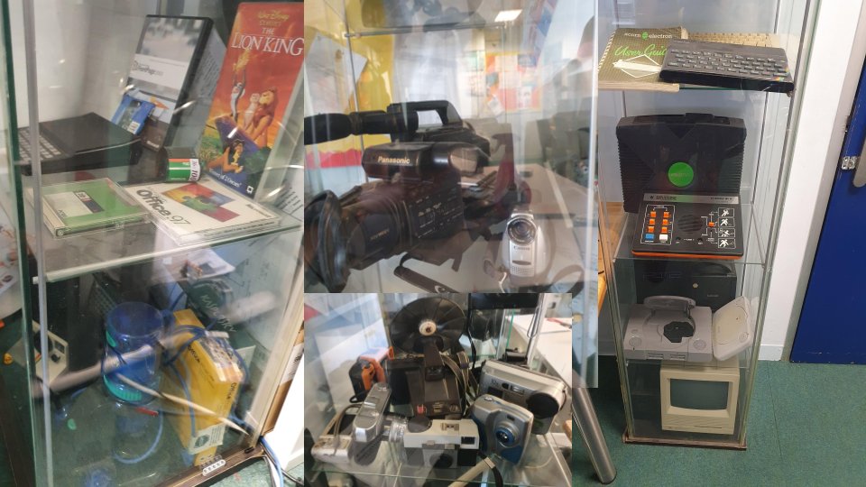 ComputingStem's tweet image. Love the mini museum idea in @HelloWorld_Edu @teknoteacher, here&apos;s some of our classroom classics.