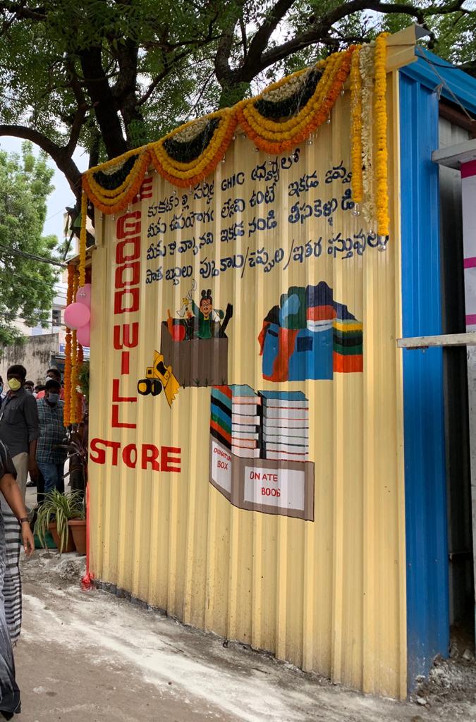Zonal Commissioner Kukatpally (@zc_kukatpally1) on Twitter photo <a href="/KTRTRS/">KTR UPDATES</a> <a href="/arvindkumar_ias/">Arvind Kumar</a> <a href="/GHMCOnline/">GHMC</a> <a href="/CommissionrGHMC/">Commissioner GHMC</a> <a href="/bonthurammohan/">Dr. Bonthu Rammohan</a> "Good will store" an initiative of Kukatpally circle staff, a store to collect & donate used stuff in usable condition to needy people along with food sharing fridge inaugurated at zonal office kukatpally <a href="/KTRTRS/">KTR UPDATES</a> <a href="/arvindkumar_ias/">Arvind Kumar</a> <a href="/GHMCOnline/">GHMC</a> <a href="/CommissionrGHMC/">Commissioner GHMC</a> <a href="/bonthurammohan/">Dr. Bonthu Rammohan</a> "Good will store" an initiative of Kukatpally circle staff, a store to collect & donate used stuff in usable condition to needy people along with food sharing fridge inaugurated at zonal office kukatpally