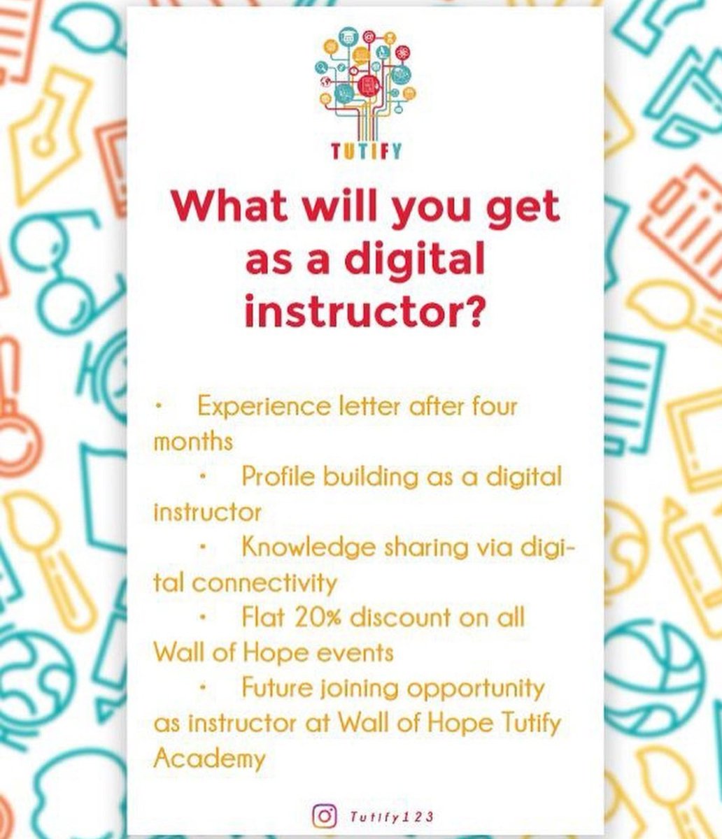 WallofHope3's tweet photo. Do you know about the most creative initiative of #WallofHope providing the youth with a digital learning platform at their ease. 
Tap on the link below to subscribe to #Tutify 
#Pakistan 
https://t.co/0GP1jDFI8N https://t.co/WMiaCdqXw0