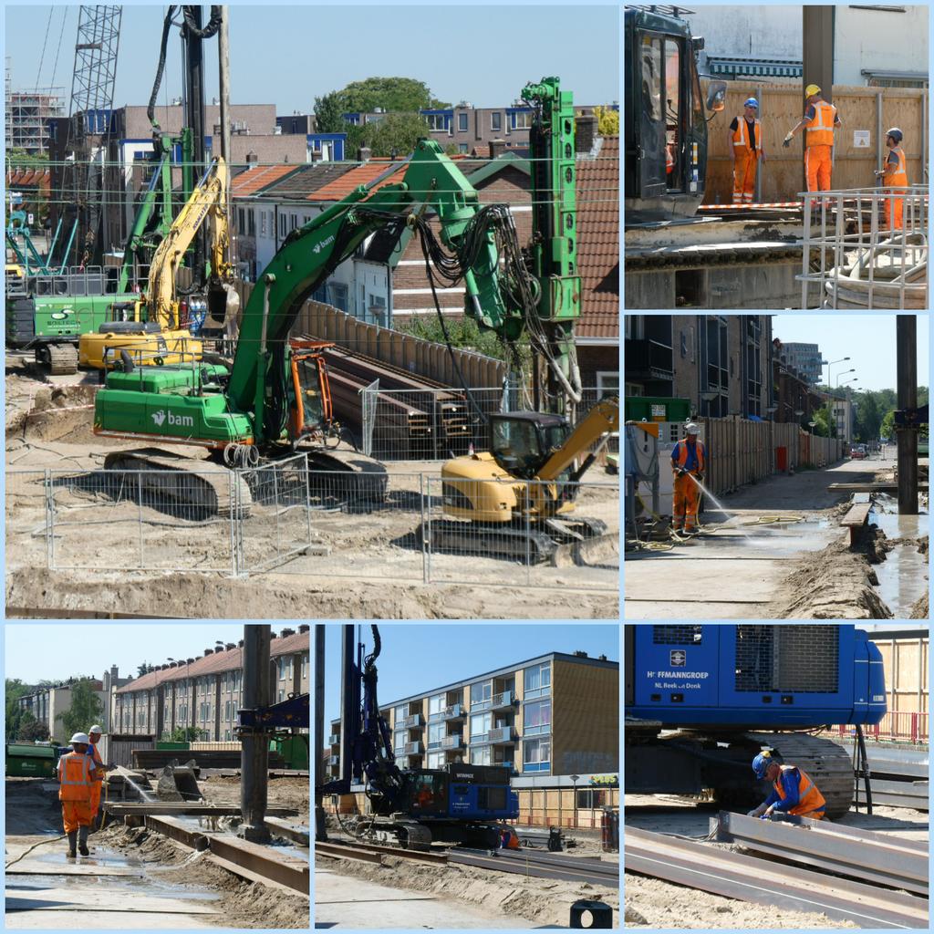 FredLucassen's tweet photo. Ook tijdens de hitte wordt er gewoon doorgewerkt aan de tunnel! @GemeenteHsum @BAMbouwtechniek @HOVGooi https://t.co/hxoWOJypRu