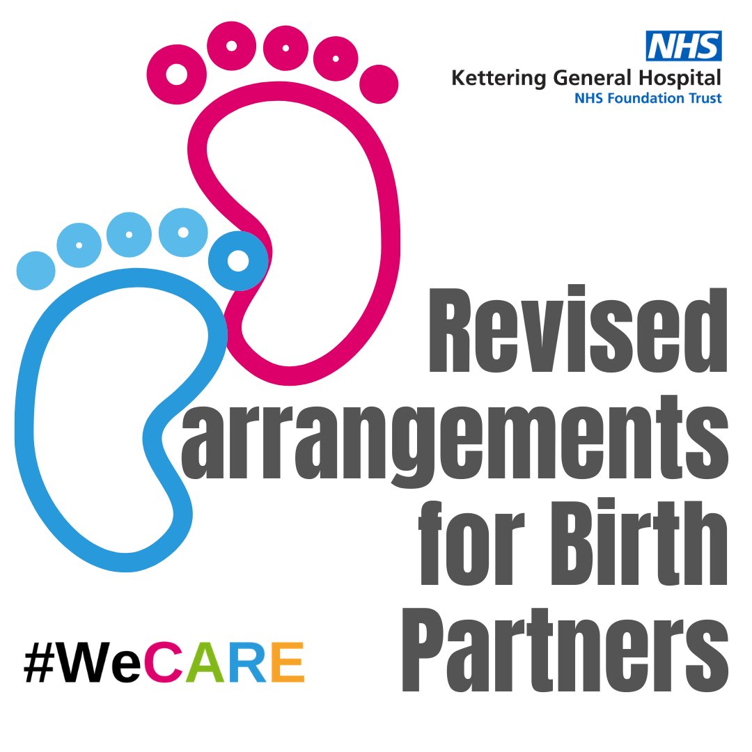 1/2 Following a review of environment, equipment and risk, and in line with guidance from the <a href="/RCObsGyn/">RoyalCollegeObsGyn</a> we are relaxing when birth partners can be on the ward.

From Saturday 27 June they will now be able to accompany their partners at their bedside on the ward between 2 – 4pm.