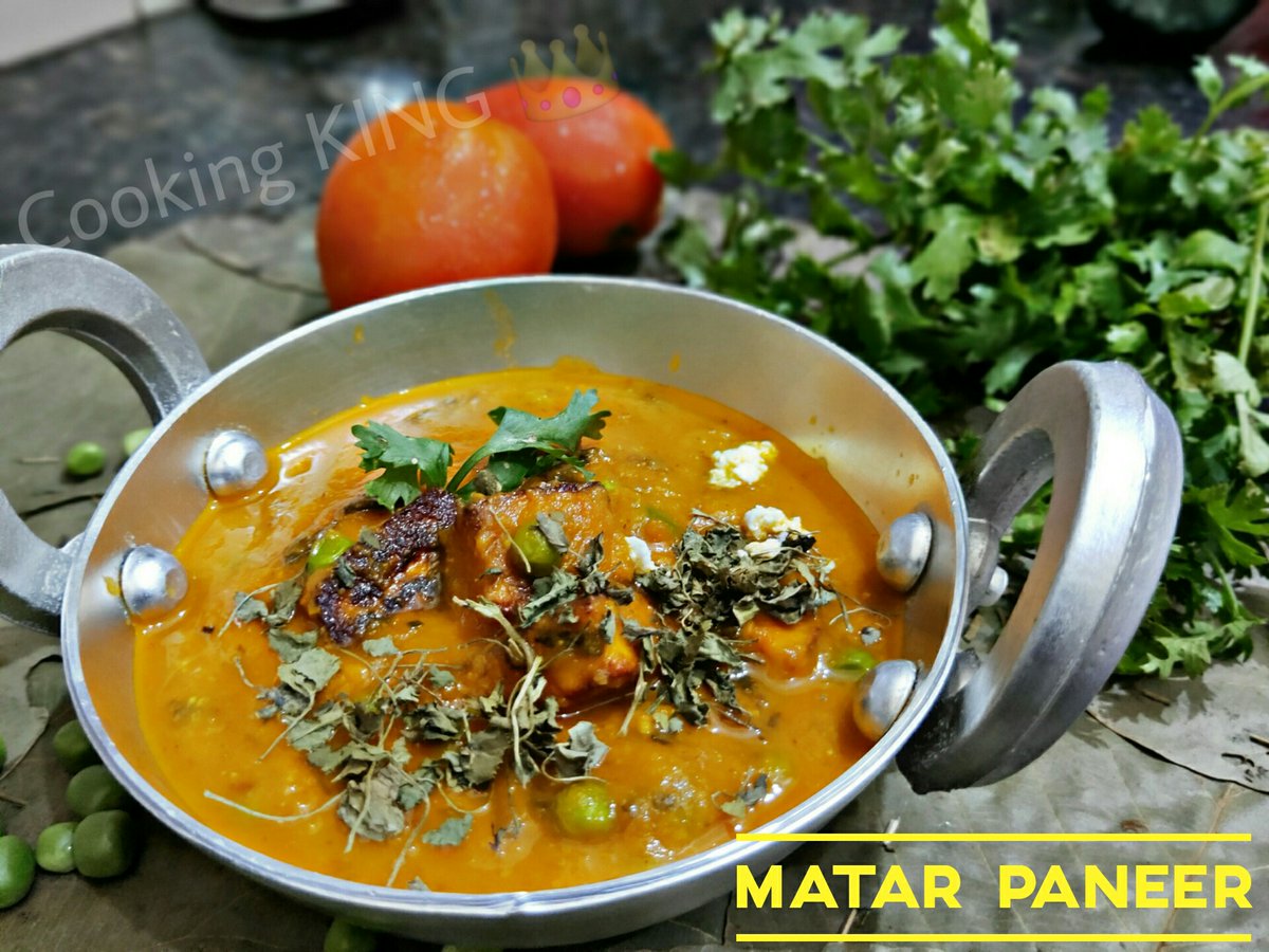 CookingKing4's tweet photo. Matar paneer, a north  Indian dish consisting of peas and paneer in a tomato based sauce, spiced with garam masala. It is often served with rice and an Indian type of bread.https://t.co/LAYIilPh4N https://t.co/xzE5g5BKZm