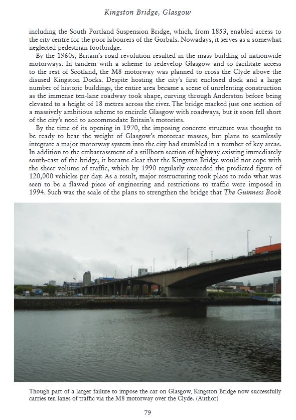 TheJRogers's tweet photo. Some people raised an eyebrow over my inclusion of Kingston Bridge in 'Britain's Greatest Bridges'. It may be flawed, but as one of Europe's busiest bridges and for having such an impact on Glasgow's landscape, it is great in many ways. #BritainsGreatestBridges #KingstonBridge50 https://t.co/7Gh90FQAgx