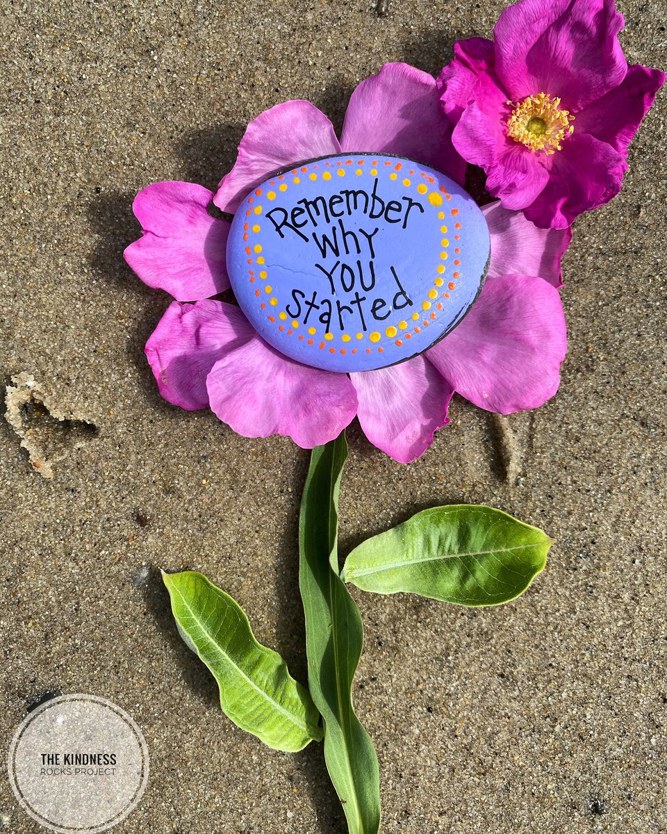 theKindnessrock's tweet photo. Maybe you need this message today? What was your reason or intention for starting?
#thekindnessrocksproject https://t.co/KaMIHNmDGB