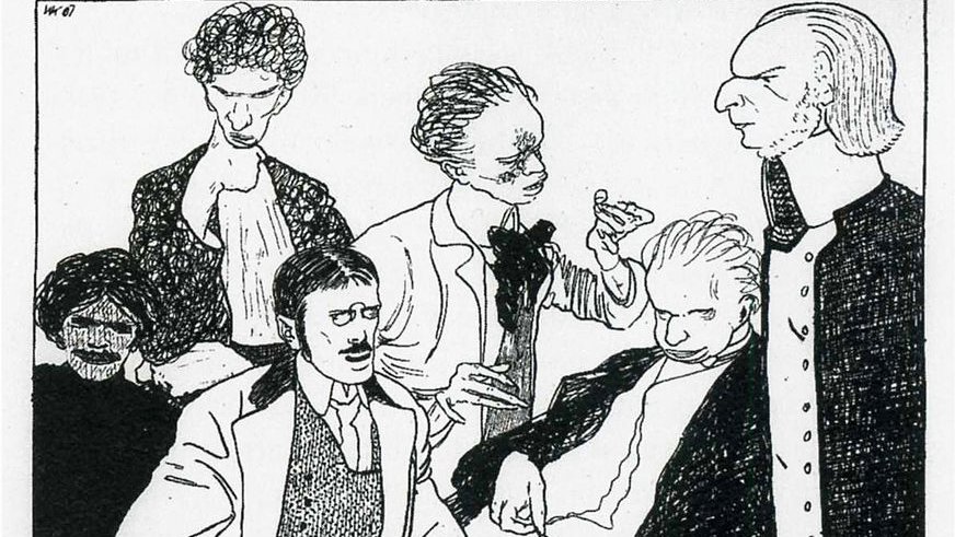 But not all men with same sex desires agreed with Hirschfield's theories. In fact, there was considerable criticism and disagreement at the time. One organised group with different ideas was led by Adolf Brand and given the name The Gemeinschaft der Eigene /6