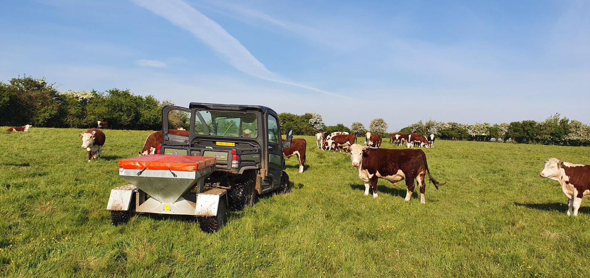 Good to see these happy customers enjoying their new @ChapmanMachines Trailed stock feeder. Thanks to Holly Lodgr Farm for the photo

#mkmagriculture #chapmanmachinery #trailedstockfeeder #livestock #britishfarming #farming #farmer #britishfarmer #feeder