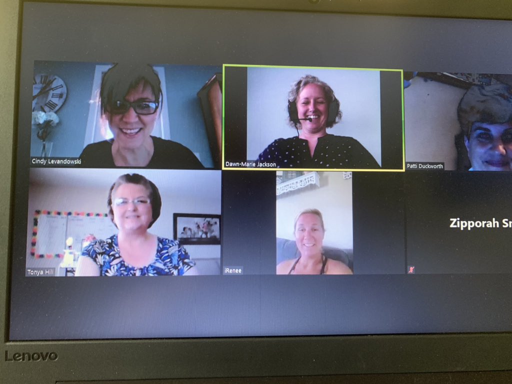 JacksonDawnM's tweet photo. We had a fantastic Camp X-STREAM teacher collaboration Zoom meeting to wrap up another amazing week! Great things are happening in our summer distance learning for 3rd grade! @Cindylevandows4 @KrisLyonMCPS @Jens_Journey_ @MCPSWellnessPE @MCPS_Elementary https://t.co/KjLgaL7U8v