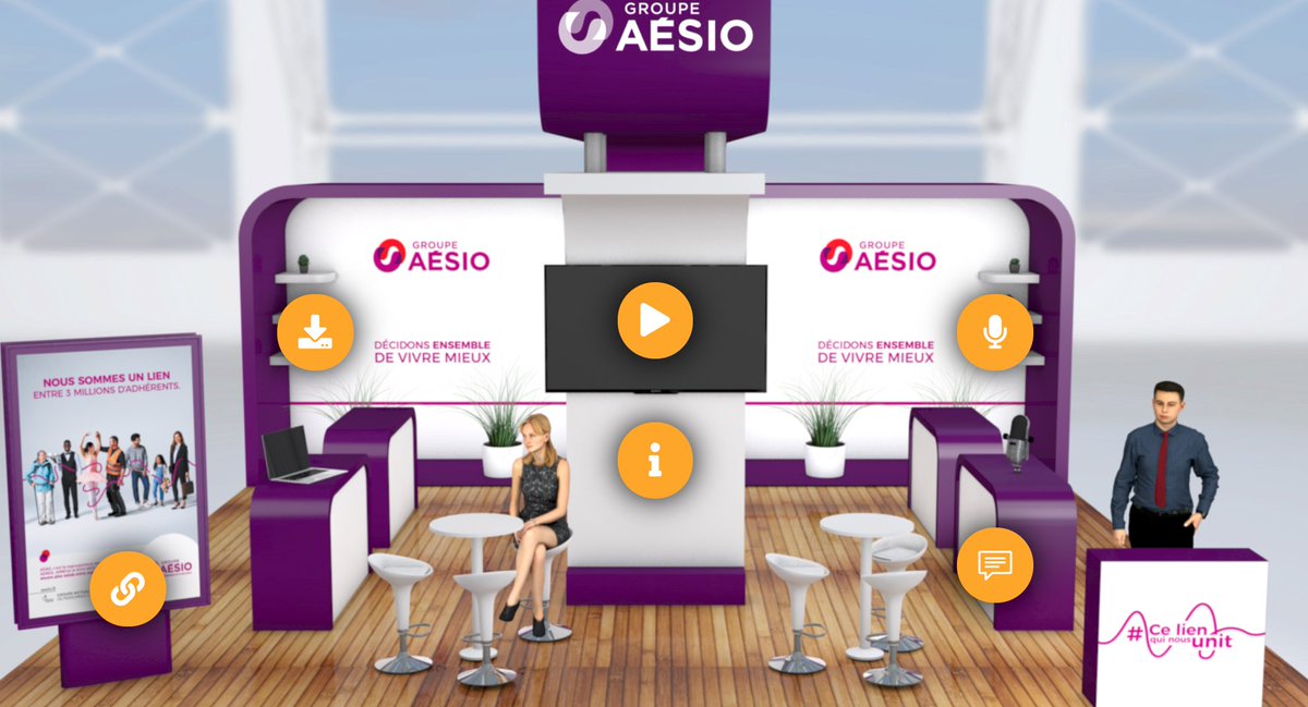 Merci à notre partenaire @GroupeAesio d’avoir été présent au #CongresEcf et d'avoir contribué à son succès !