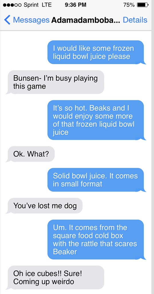 Bunsen, Beaker, Bernoulli & Brix tweet media