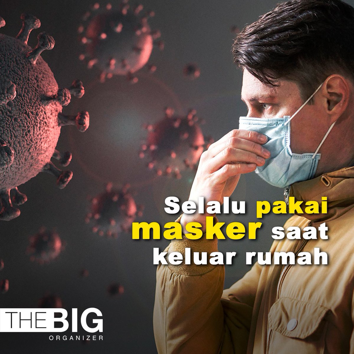 Selalu Pakai MASKER saat keluar rumah 😷😷😷🙏🙏🙏👍👍👍 #fightcovid19 
#socialdistancing 
#jagajarak 
#indonesialawancorona 
#staysafeeveryone 
#thebigorganizer