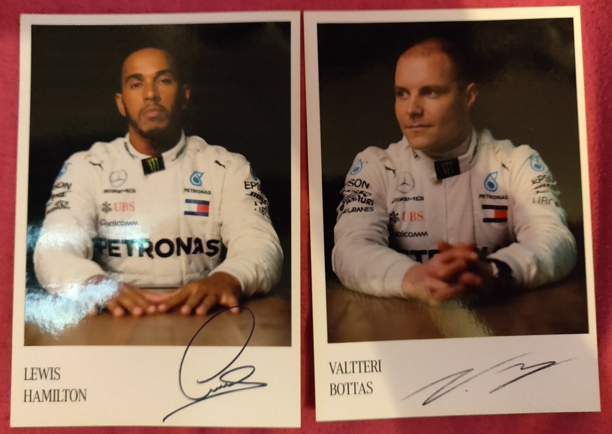 FernTalksRacing's tweet photo. Giveaway time, I have an old set of @MercedesAMGF1 driver cards to give away. To win just comment this post and I'll pick a winner at random tomorrow afternoon. #F1 #LewisHamilton #ValtteriBottas ⬇️ https://t.co/a9QHZceO6k