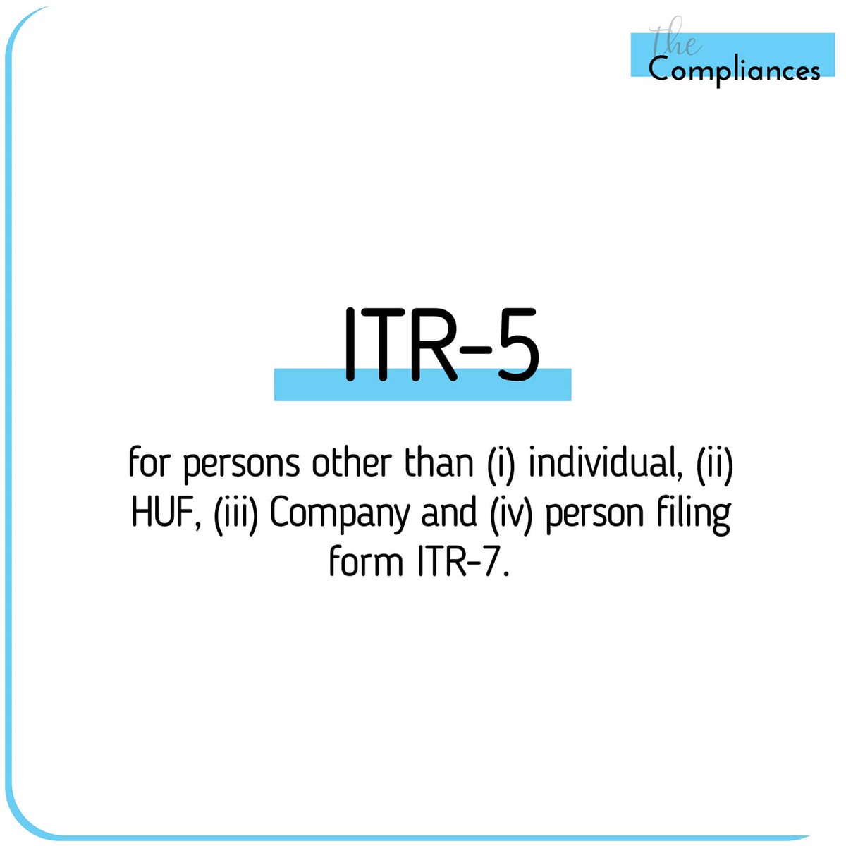thecompliances's tweet photo. New ITR Forms!
For any queries, please contact The Complainces at +91 98560 00899 😊
.
.
#thecompliances #newitrforms #newitrformshasbeenintroduced #incometaxreturnfiling #incometax #incometaxindia #gst #gstr #gstrfiling  #finminindia https://t.co/2M7FLcNTV4