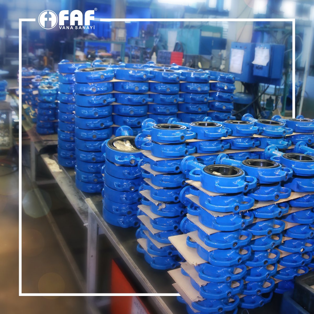 FafVana's tweet photo. Tecrübe ve uzman kadromuzla üretmeye devam ediyoruz. 

#fafvalve #fafvana #butterfly #kelebek #vana #valve #professionalmanufacturer #waterworks #waterworksvalve #valvemanufacturer #highqualityvalves #fafcasting #fafdöküm https://t.co/vIfRyMGk7E