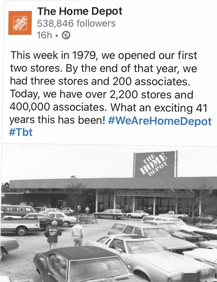 BordwellPam's tweet photo. #OrangeBlooded #WeAreHomeDepot https://t.co/UAjLhFhD0h