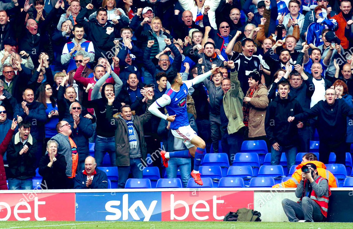 Dozzell... Needs a run in the team, and if we want him to turn into the player we know he is, that’s gotta start next season.I’ve always rated him. Very talented player and some of his passes are sublime. Need to involve him somehow.  #ITFC