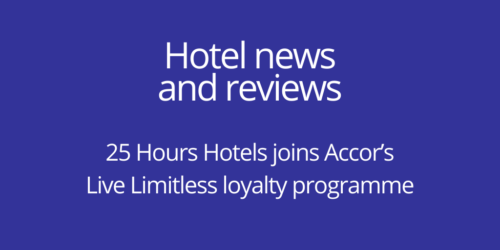 25 Hours Hotels has joined Accor’s Live Limitless loyalty programme. 25 Hours Hotels operates 13 hotels in German-speaking countries as well as one in Paris. businesstraveller.com/business-trave… via @BTUK #BusinessTravel #Hospitality #Accor @25hourshotels