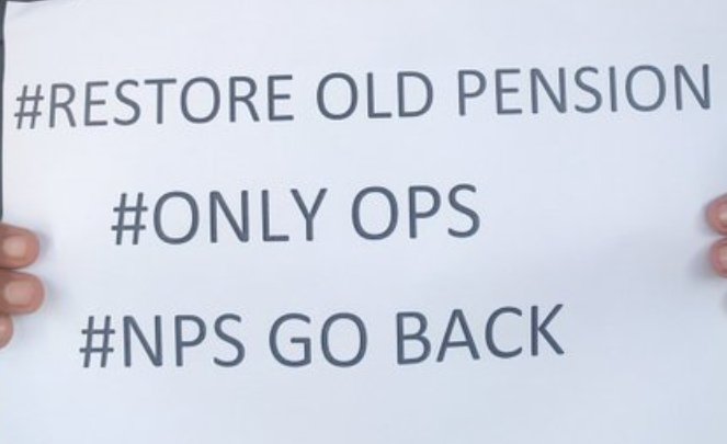 #RestoreOldPension

The pension is being given to the politicians whether they work or not, then,
Why not the government employees?
#OPS