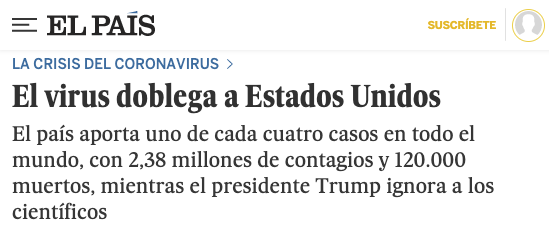 diazvillanueva's tweet photo. Si "doblega" a Estados Unidos qué habrá hecho con nosotros que tenemos el doble de fallecimientos por millón de habitantes. https://t.co/kGyvW5Htcw
