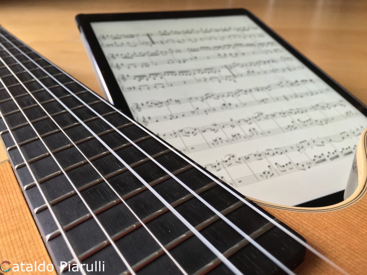 srpiarulli's tweet photo. Composing music as usual but with the ease technology offers .

#acousticguitar #ipadpro #ipad #apple #composingmusic #composing #friday #srpiarulli #music #musicians #guitar #guitarist #musicsheet #fridaymorning #FridayThoughts #godinguitar #godinguitarsofficial #shootoniphone https://t.co/lMU2pwspqN