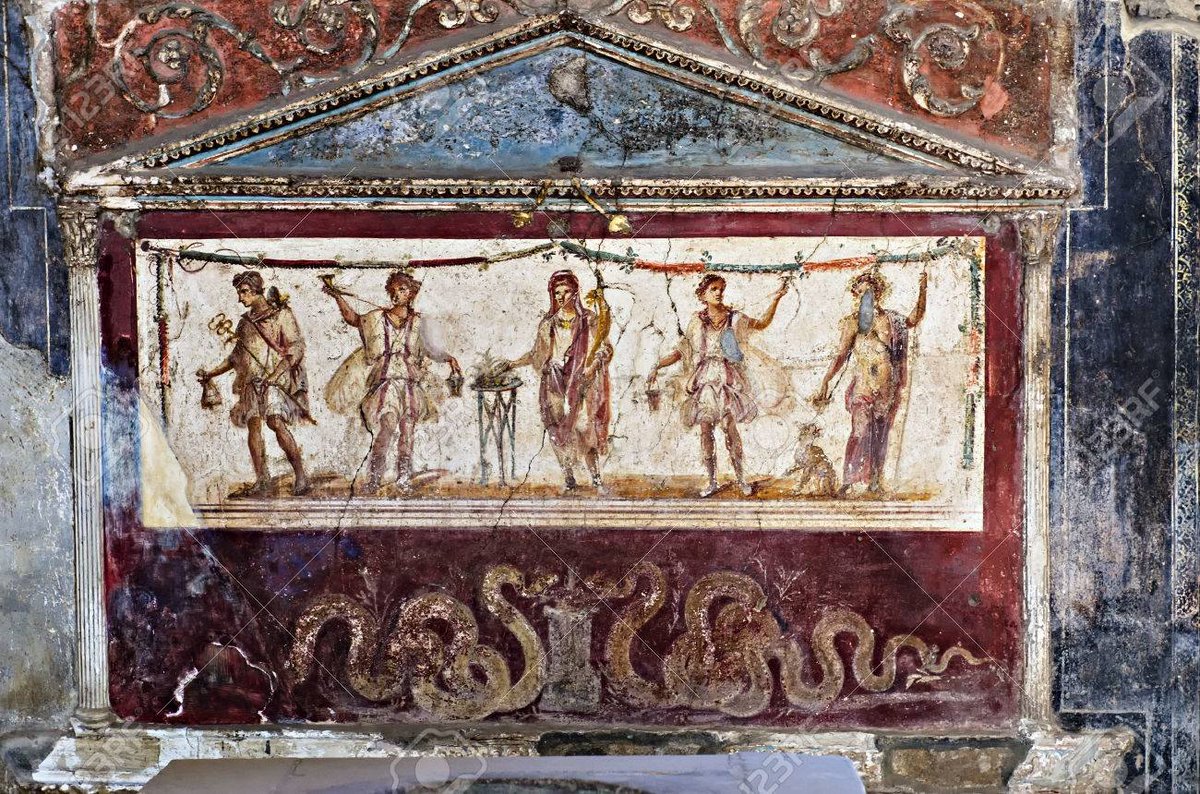 As we see, at the end of the Republic even Roman religion was going through a crisis. It is a result of civilization which degraded the original meaning. What remained of this degraded religion was the religion worshipped in family, an ancestral cult.