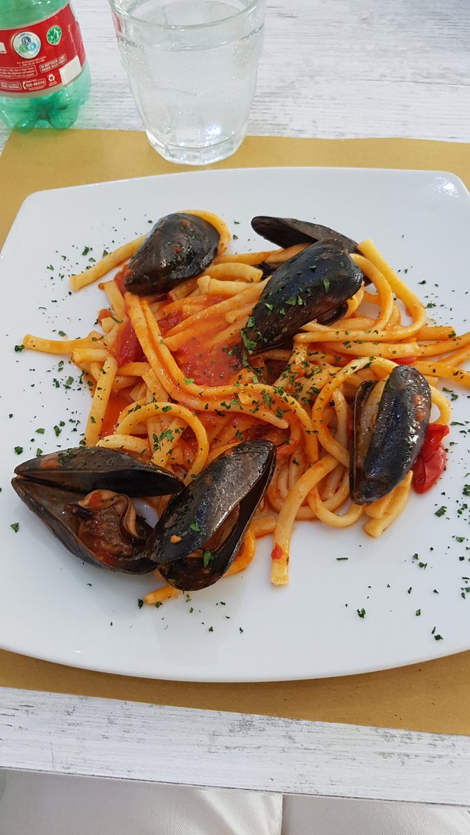 Cozze  e scialatielli💥