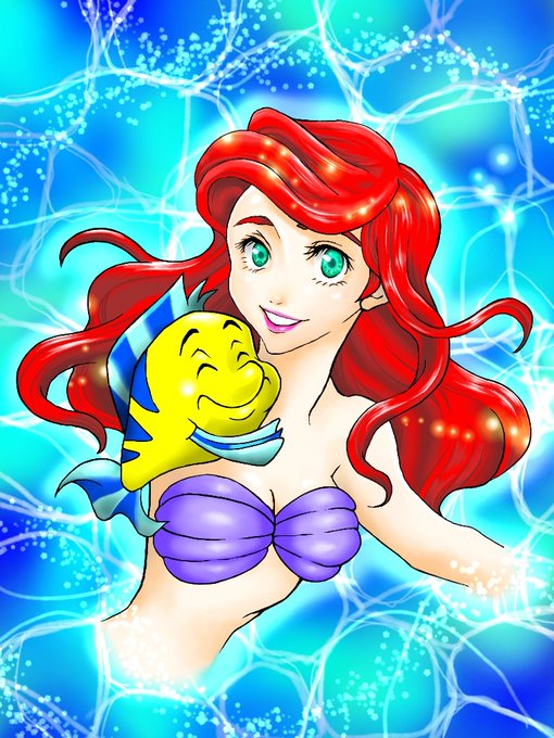 アリエルのtwitterイラスト検索結果 古い順