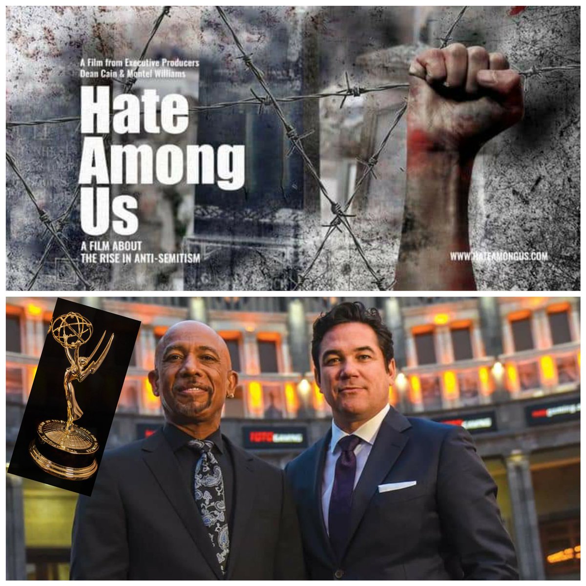 J9DC's tweet photo. #HateAmongUs #EmmyNominated @Montel_Williams @deancain
Good Luck ❤🙏 https://t.co/mu5jPgaKMT