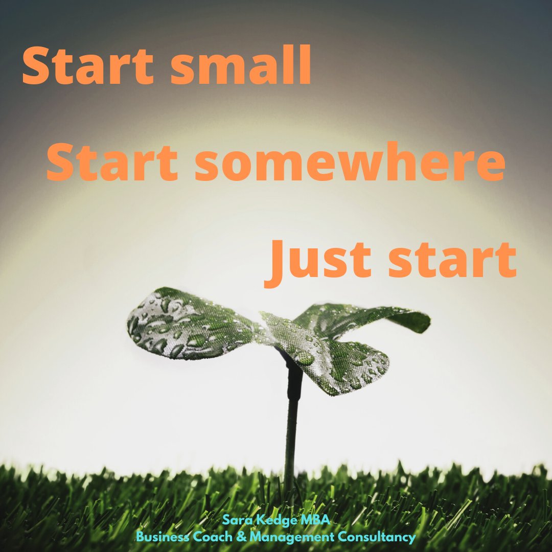 Most of the time it doesn't matter where you start. As long as you start somewhere. Stop making it complicated. it really is this simple... pick a place to start. And start there. 
#consultancy #becomemore #coaching #newbusinessdevelopment #businesschange #inspiration #growth