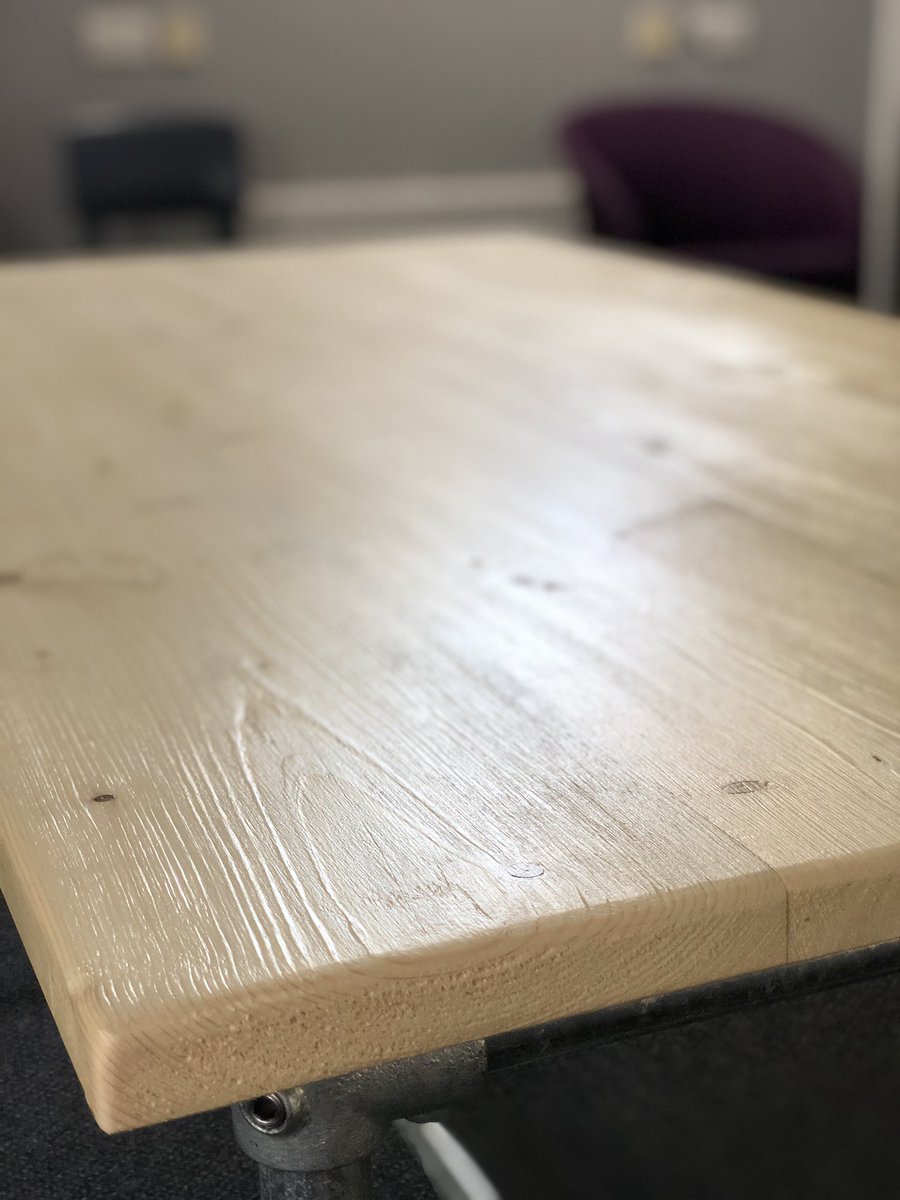 So we have almost finished the tables in the study room. Can’t wait to hear the hubub of purposeful conversation and the turning of many pages when students are back.   Thanks to @laciclistaUK for the ideas and the chat all those months ago when things were more normal!