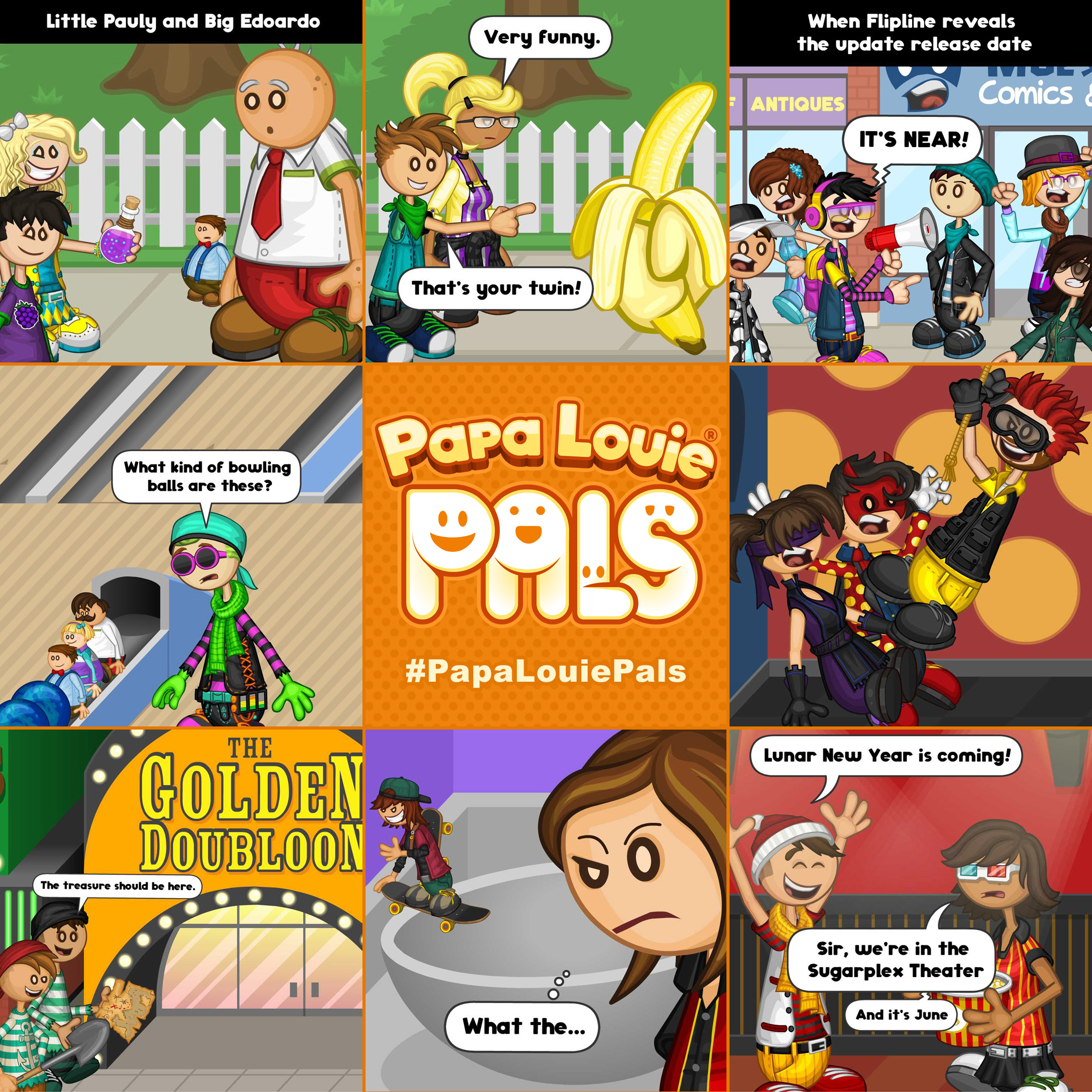 Papa Louie Pals: Scenes and a Preview! - Flipline Studios