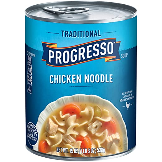 Campbell's Soup Cans as Progresso Soup Cans. A thread.