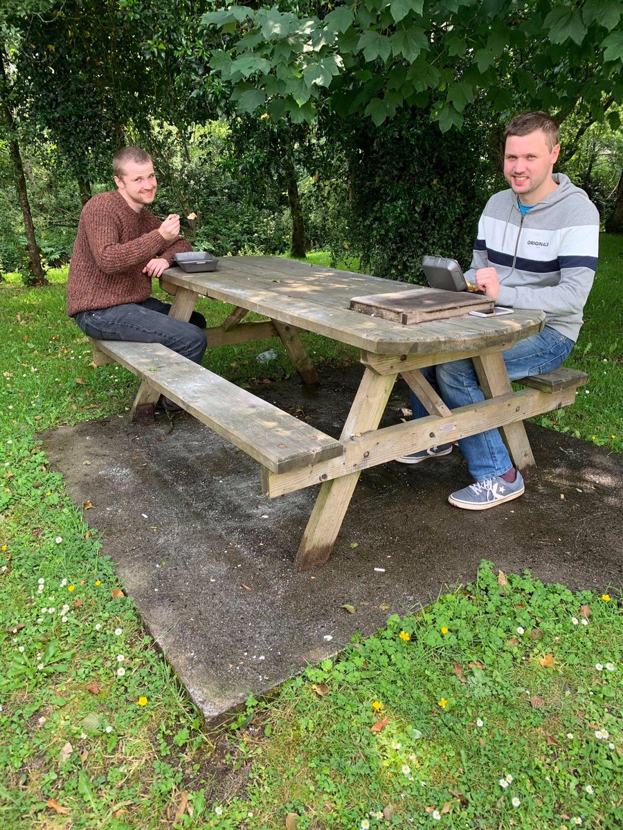 FOutlooks's tweet photo. Some of our male young people who wanted to meet up today, walk &amp; discuss their mental health &amp; to also organise our local Foodbank donations. @ruralaction_ni @FundforIreland https://t.co/tC9V4b574G