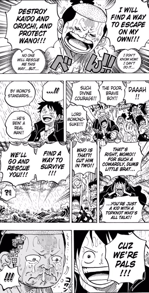 Monkey D Gizem ししし Luffy ルフィ Sur Twitter He S Mean To Crybabies Or Cowards He Said He Hates Them Once They Overcome Their Fears Risk Their Lives Or
