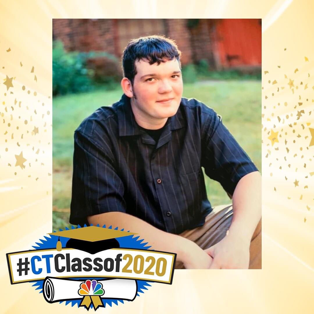 NBCConnecticut's tweet photo. Congratulations to Joshua Roy, who is graduating from Oliver Wolcott Technical High School's automotive program! Joshua will be attending @UTITweet’s Auto/Diesel program in August!
#CTClassof2020 is sponsored by @websterbank! #NBCCT #Connectingyou #UTITech https://t.co/7cmC67120V
