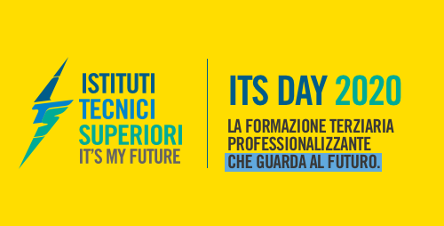 ITS Day 2020 “La formazione terziaria professionalizzante che guarda al futuro”: si terrà il 3 luglio il primo evento online dedicato a ITS, imprese e partner in cui si parlerà di traguardi raggiunti e progetti futuri! #ITSmyfuture ⚡️