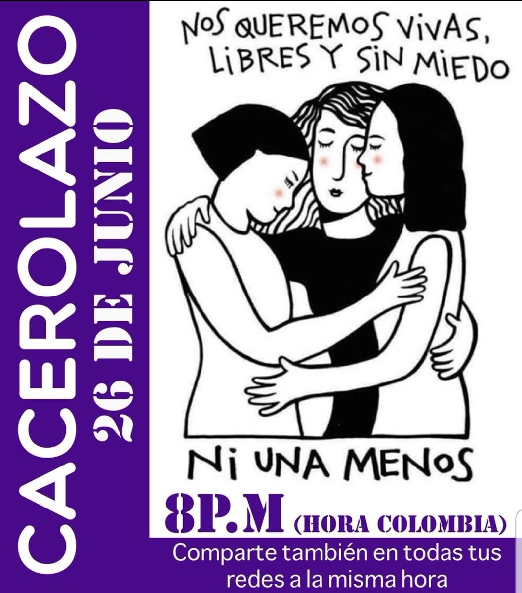 ginamontealegre 💚💜💛 on Twitter: ""Si tocan a una, respondemos ...