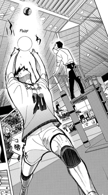 i can't believe they're rly on the same side of the net and the set isn't to hinata like MAN ... MAN 