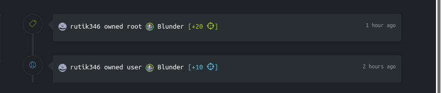 _Rutik_Sangle_'s tweet photo. #100daystolearnandimprove
Day 86:
1. Finally owned Blunder on @hackthebox_eu
2. Learnt how to approach such machines, enumeration and privilege escalation.
Now will try to actively solve as much as I can.
#infosec #bugbounty #bugbountytips #DYPTC #Quarantine #hackthebox https://t.co/tbPZQjVPNX