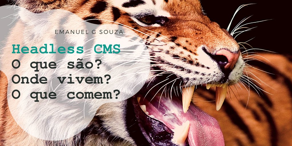 code_casts's tweet image. Você já ouviu falar de Headless CMS? Não sabe o que é? Então confira este post escrito por @emanuelgsouza sobre o assunto: Headless CMS, o que são? onde vivem? o que comem?

dev.to/codecasts/head…

#HeadlessCMS #JamStack