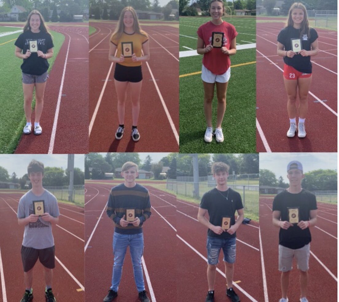 SimcoeRedcoats's tweet photo. Congratulations 2020 Governor Simcoe Athletes of the year!   Grade 9 - Jamie Addy, Bobby Muir.  Grade 10 - Lorna Reynard, Jacob Reynen.  Grade 11 - Allie Addy, Danny Lewis.  Grade 12 - Mia Friesen, Alex Reynen. https://t.co/WWdIEW6Jxo