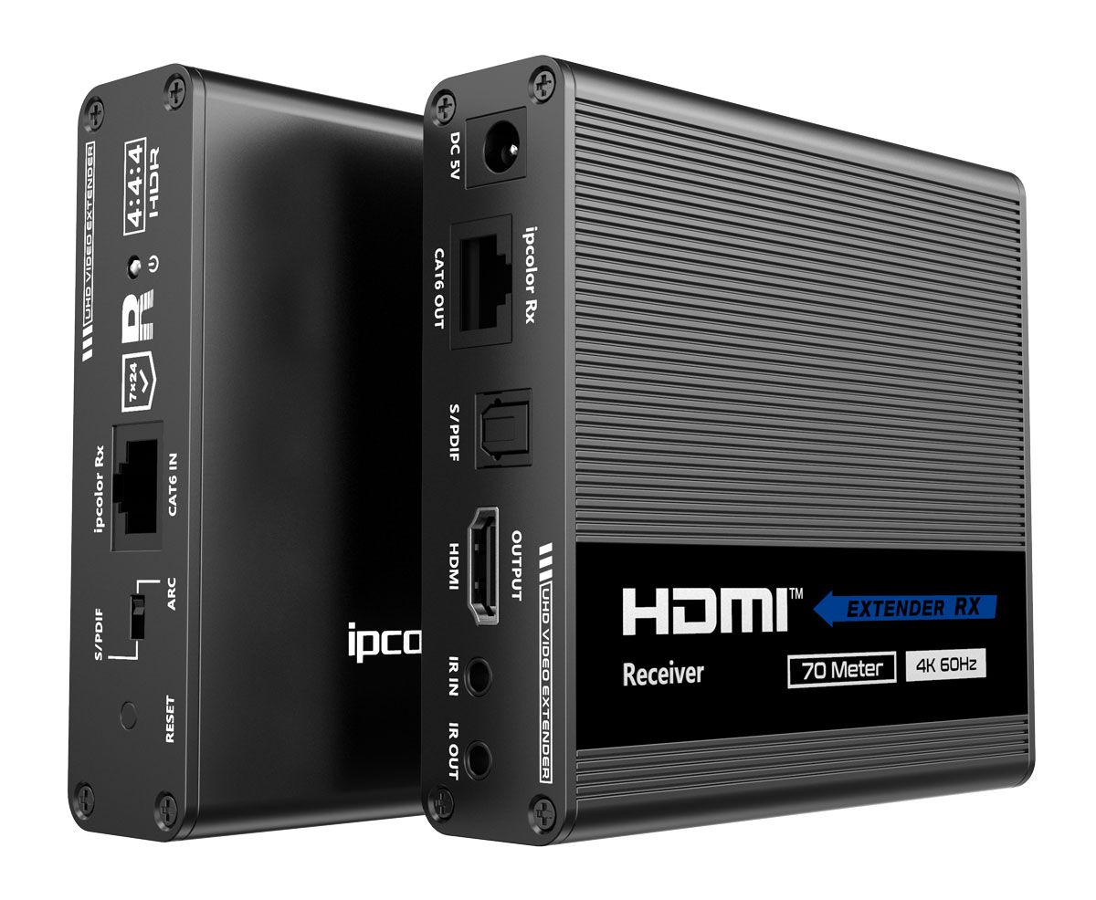 HDTVSupply's tweet photo. NEW! POE #HDMIExtender Over CAT6 to 220' Uses #ipcolor Technology with Zero Latency! Supports #4K 60Hz 4:4:4 18Gbps HDMI 2.0, HDCP 2.2, HDR & Atmos Switchable #HDMI ARC or Optical Out. Call us at 833-965-3722 To help you find the right solution or visit: https://t.co/lXkQGkyUKe https://t.co/11NrYUcvKS