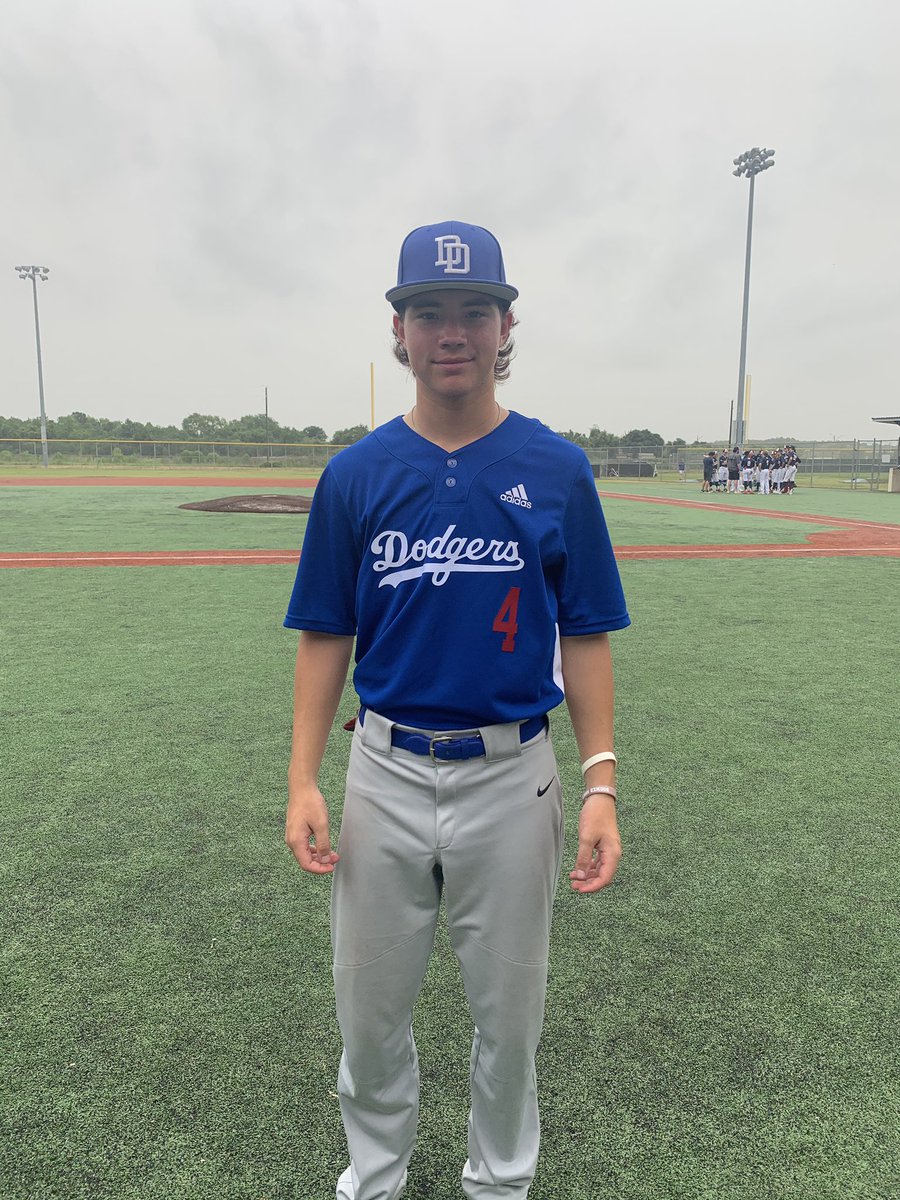 FiveTool's tweet photo. @FiveToolTexas F@ @DulinsTX 16U McGarrh 3, HP 2022 Cunningham 0 
PoG: @AdamEschler 3.2 IP, 5K, H
Notable: @bcox32_12 1-2, 2 RBI, SB https://t.co/heJqedaKCO